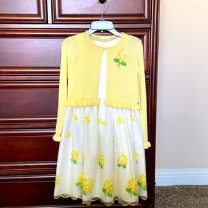 Formal Dress with Sweater